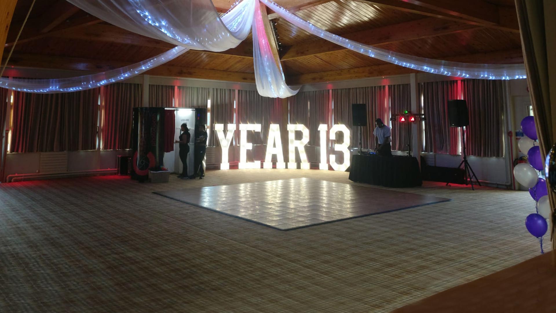 Image of prom set up landscape