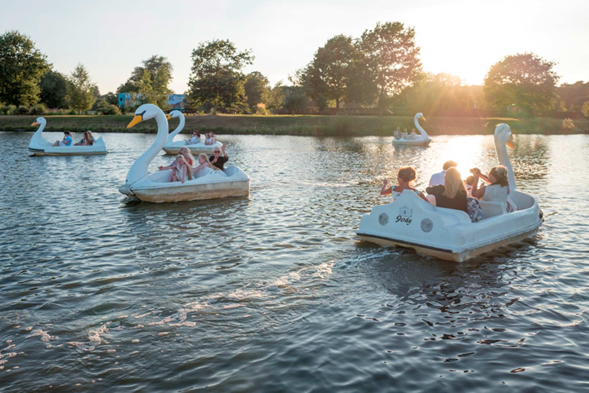 Image of pedalo boats